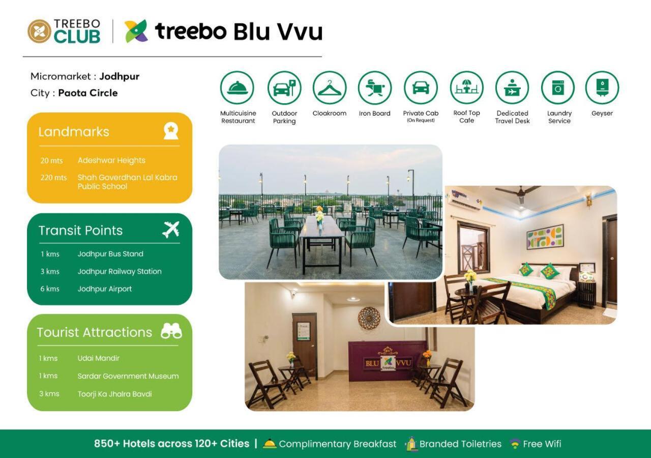 Treebo Blu Vvu Hotel Dzsódhpur Kültér fotó